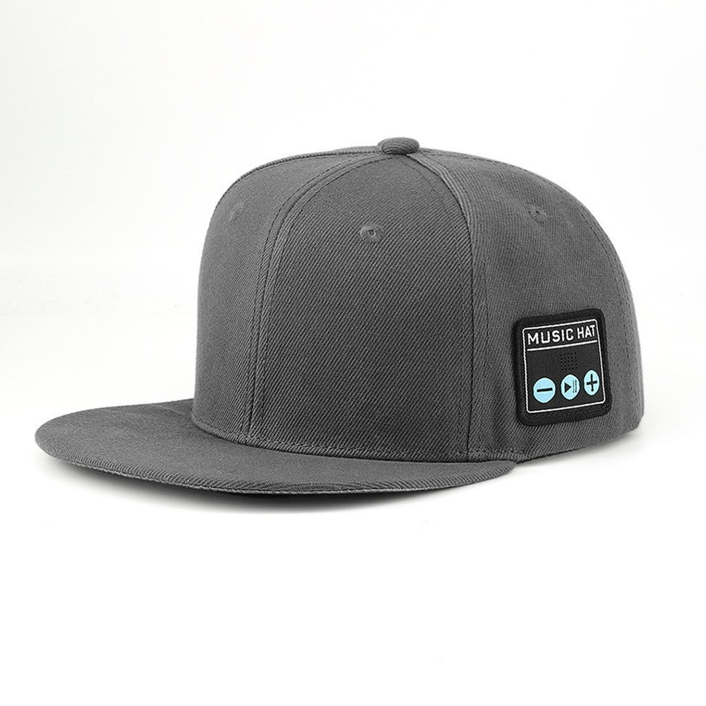 Smart Bluetooth Audio Cap with Stereo Headset – Noise Reduction, Voice Control