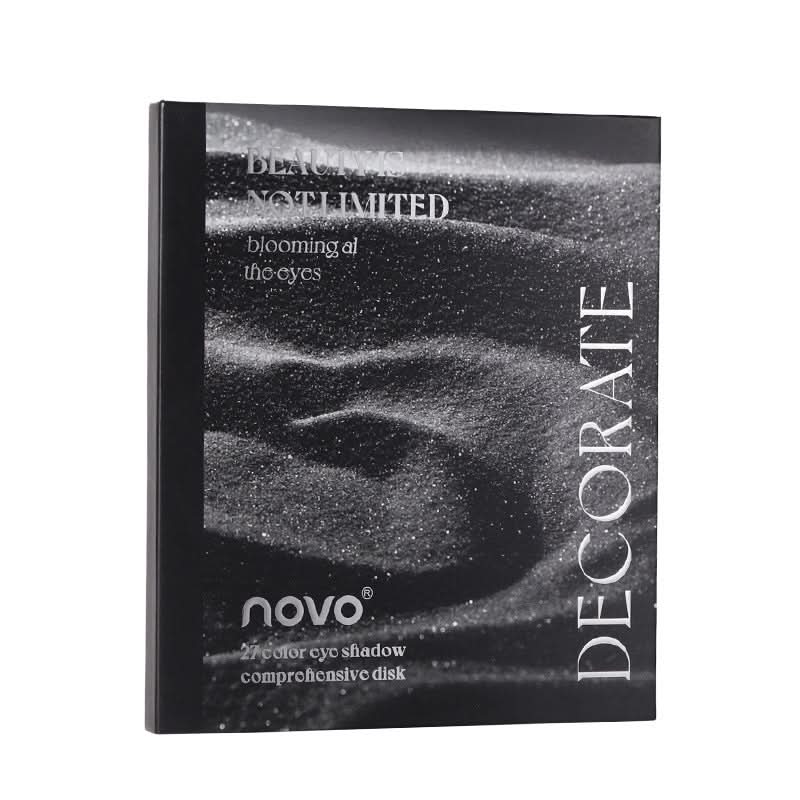 27-Color Eyeshadow Palette – Multi-Use, Low-Saturation Matte & Shimmer Shades