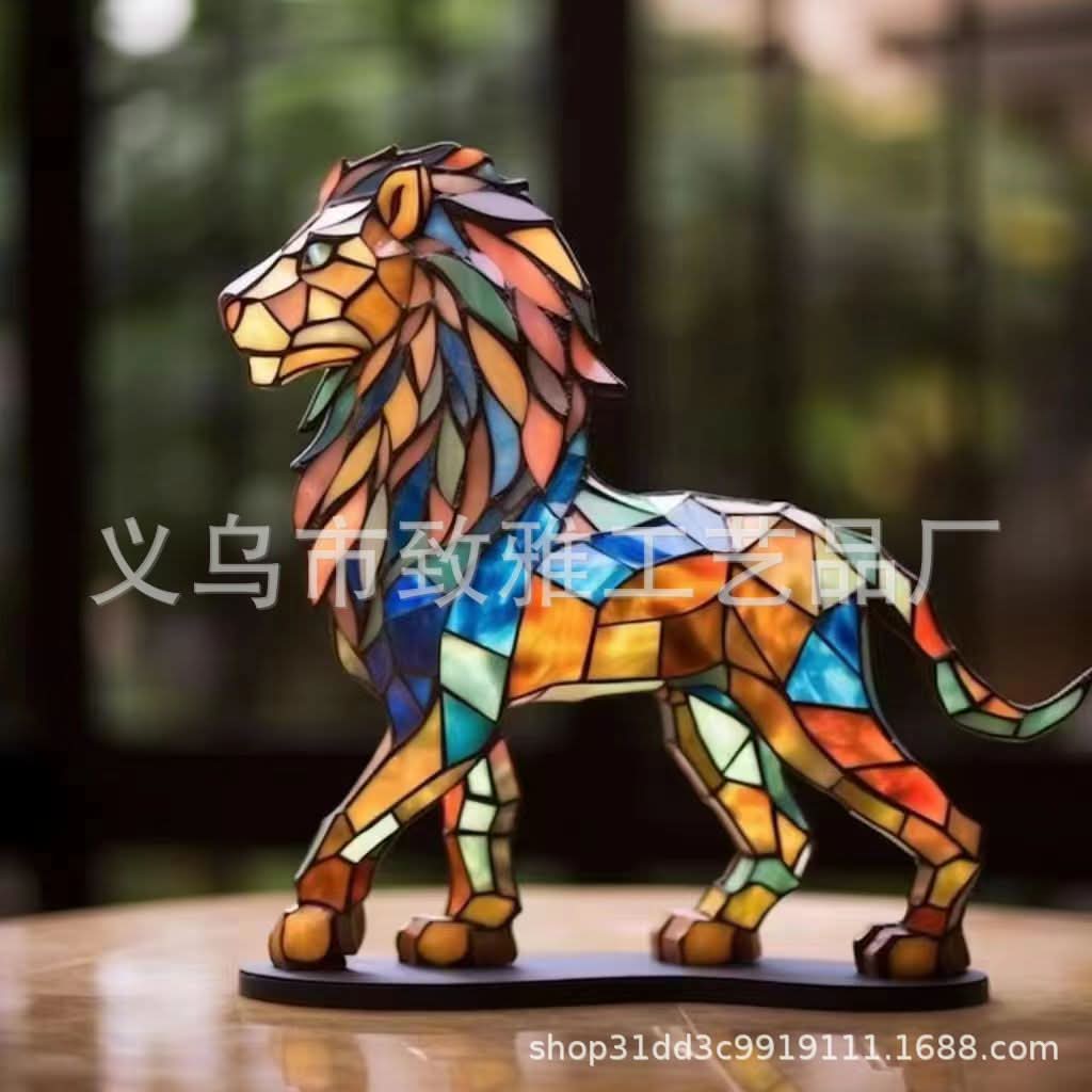 Wildlife Acrylic Art Desktop Ornament Decoration