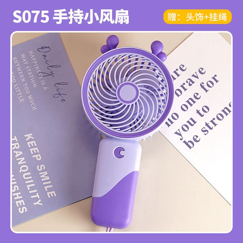 Mini USB Rechargeable Handheld Fan – Portable Desktop Cooling Gadget