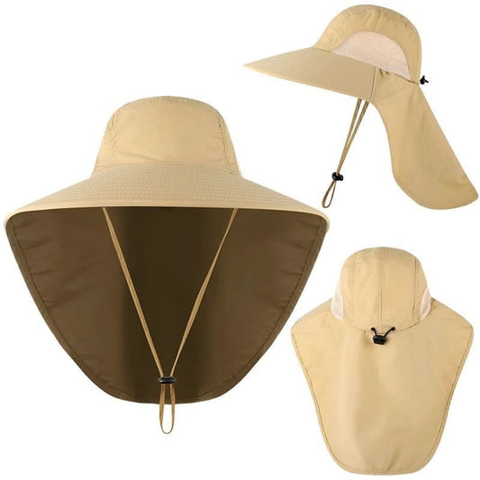 Women's UV Protection Sun Hat with Large Brim – Dome Hat for Spring and Summer