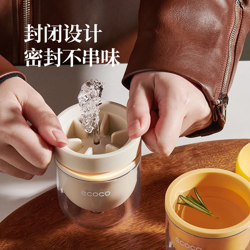 Large Round Ice Ball Mold – Food-Grade Silicone Whiskey Ice Tray