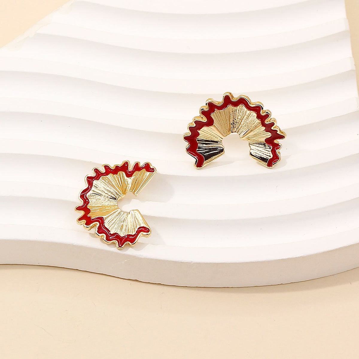 Geometric Oil Drop Earrings – Cute Casual Jewelry for Women
