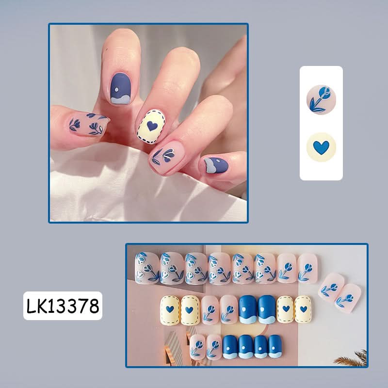 Autumn & Winter Style Colored Nail Art Pieces