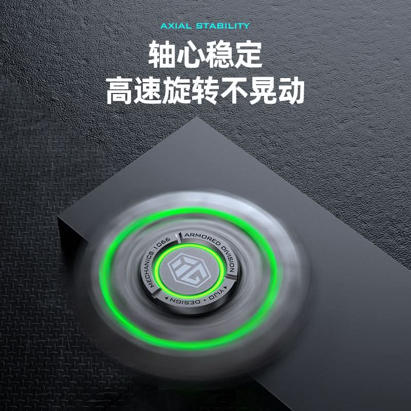 Luminous Finger Gyroscope – Limited Edition Metal Fidget Spinner, Zinc Alloy Decompression Toy