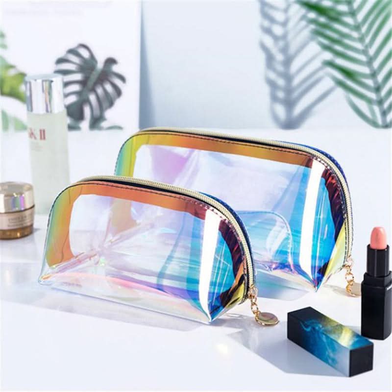 Laser PVC Waterproof Cosmetic Bag for Women