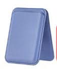 Mag Safe Leather Wallet & Card Holder – Strong Magnetic Clip