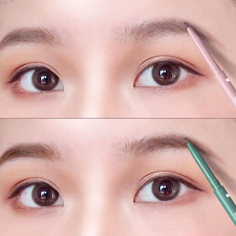 VLONCA Dual-Head Automatic Eyebrow Pencil – Smudge-Proof, Ultra-Fine Tip for Natural Brows
