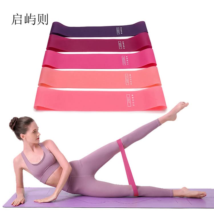 Pack of 5 Portable Resistance Bands for Women - Fitness Set