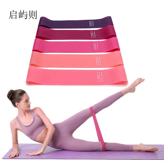 Pack of 5 Portable Resistance Bands for Women - Fitness Set