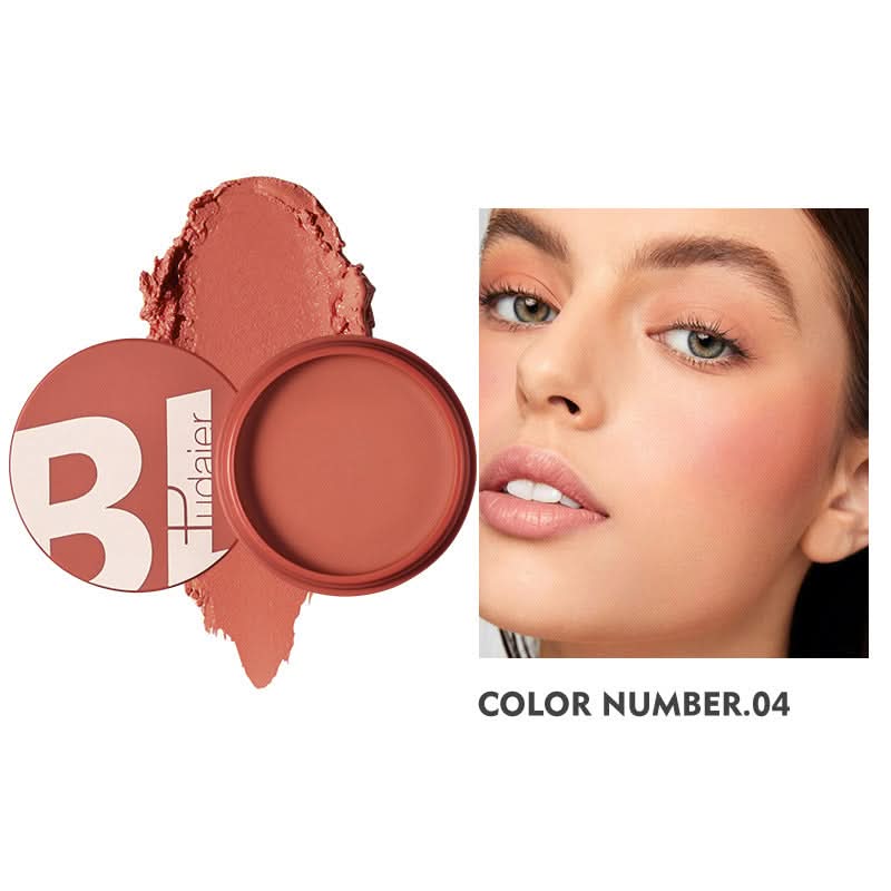 Pudaier Matte Blush Stick – Creamy, Blend Able Rouge for a Natural Flush