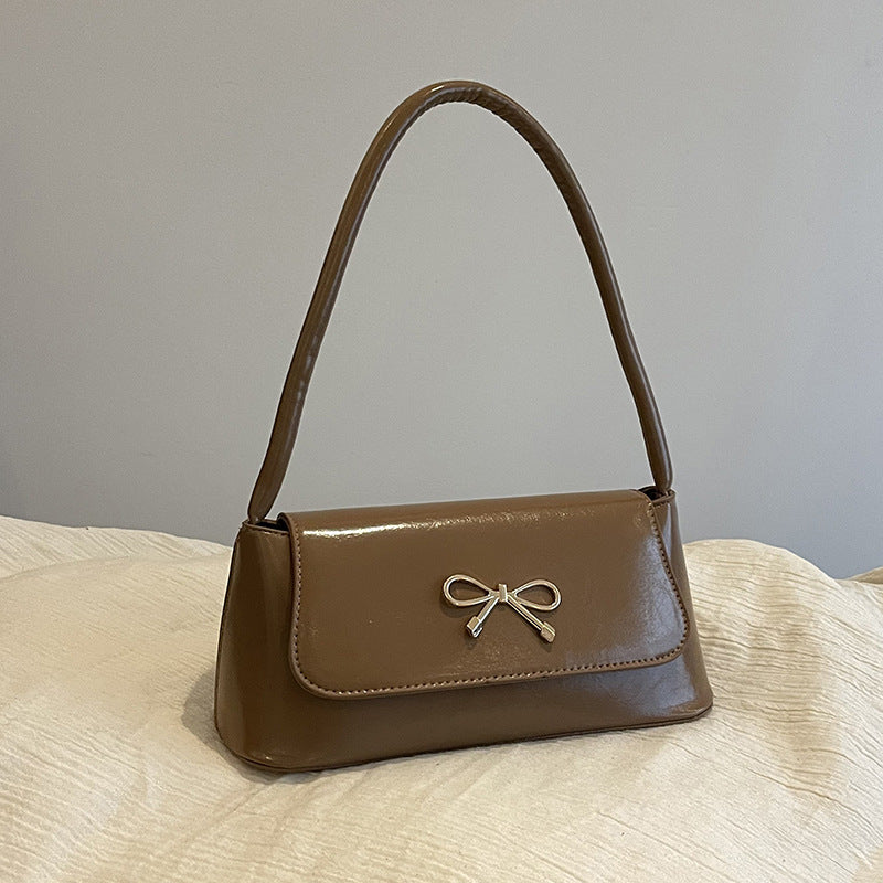 Small Armpit Shoulder Bag for Women – Trendy PU Chain Pillow Purse