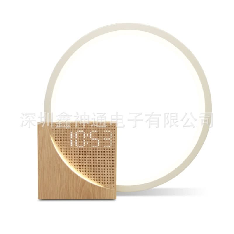 Smart Touch Lamp with Alarm & Wireless Charger