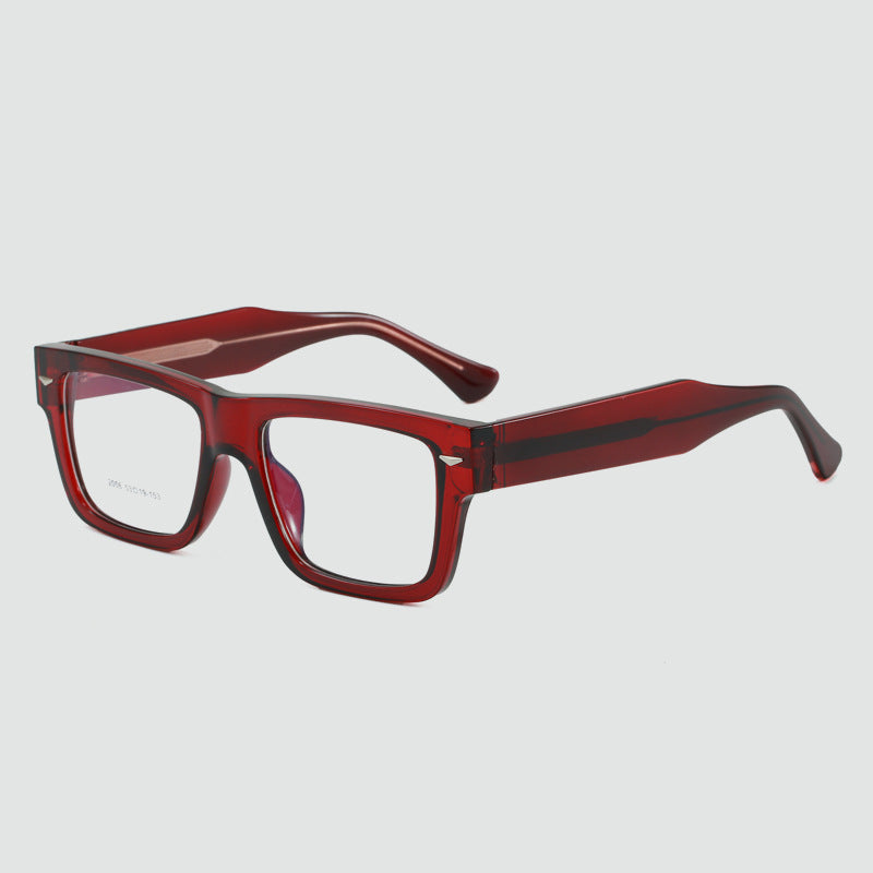 Ultra-Light Square Frame Sunglasses – Matte Black, Unisex Designer Style