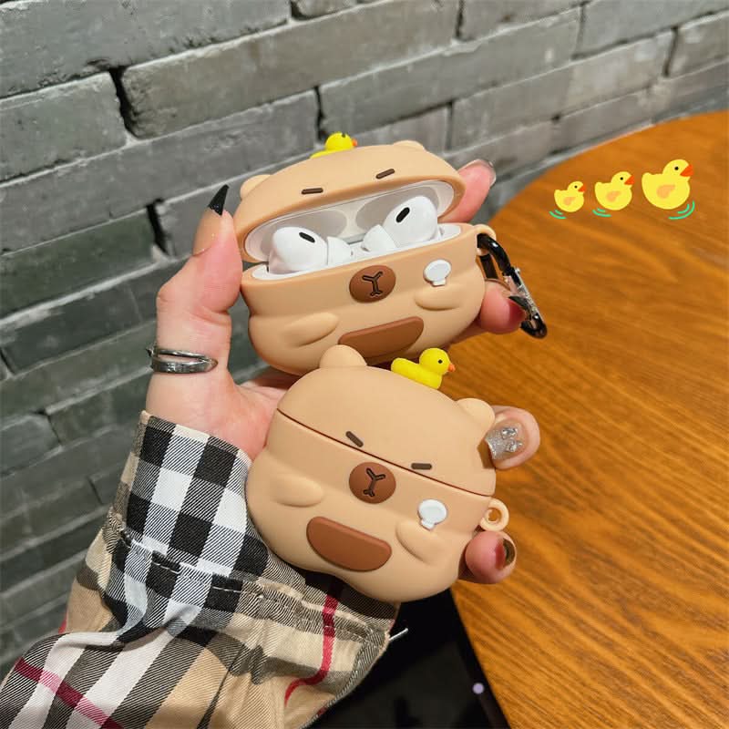 Capybara Silicone Case for Air Pods Pro