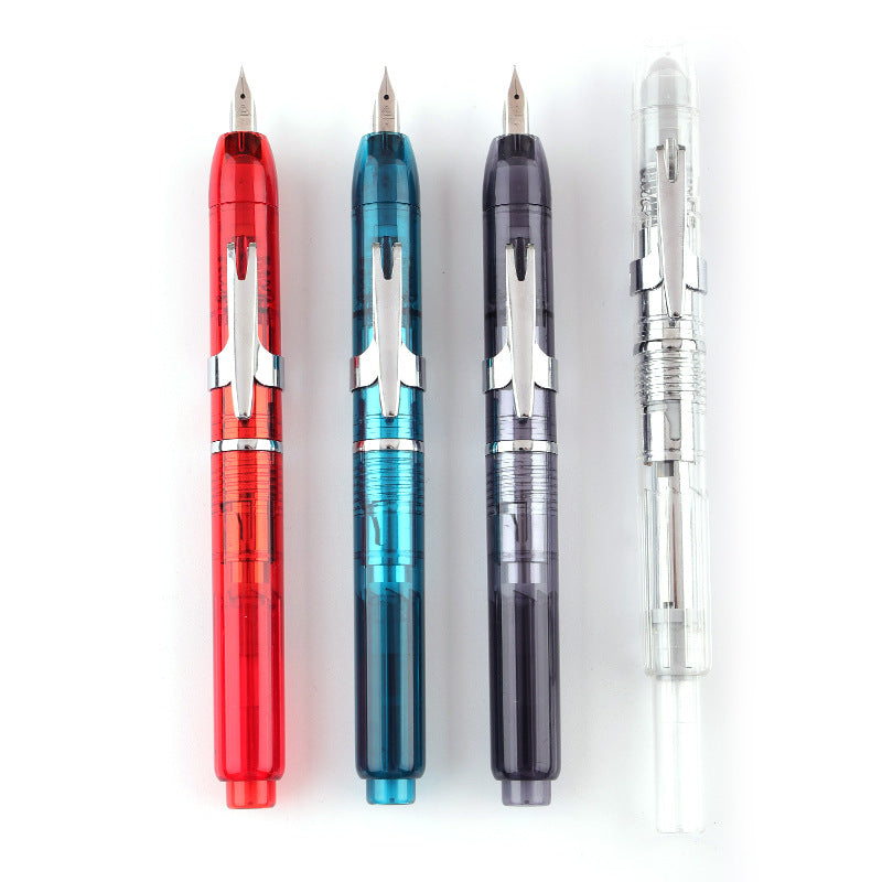 3088 Push-Type Fountain Pen – Fine Nib Calligraphy Pen for Students & Professionals