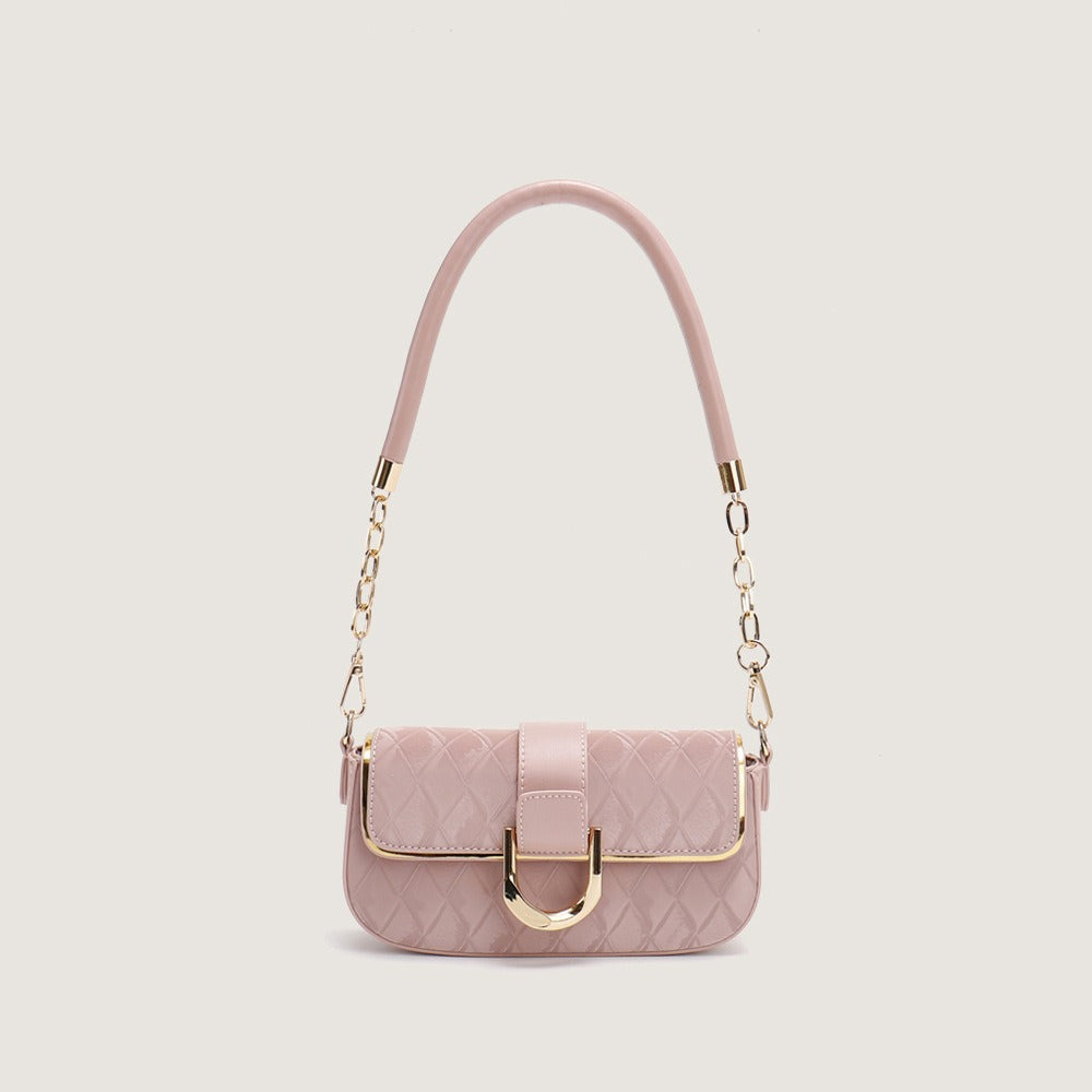 Classy Small Shoulder Bag – Simple PU Square Crossbody for Women