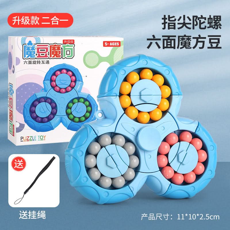 Rotating Rubik's Cube Gyroscope Educational Toy