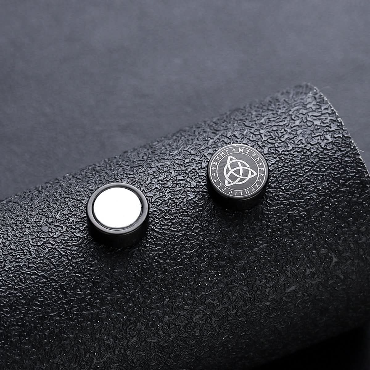 Trendy Magnetic Clip-On Earrings – Titanium Steel, No Piercing Unisex Jewelry
