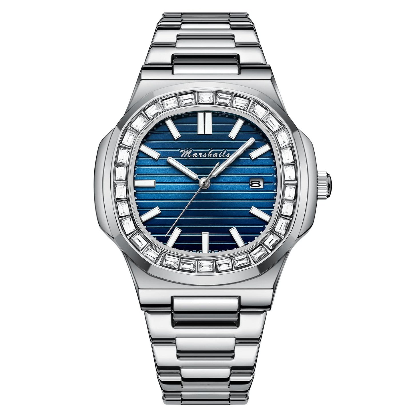 Nautilus Square Men's Watch – Waterproof, Luminous, Quartz