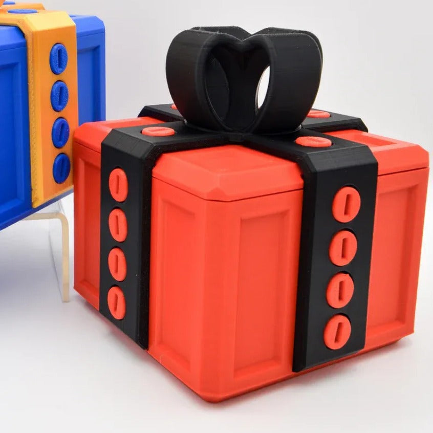 3D Printed Annoying Gift Box – Fun Puzzle Toy for Teens & Adults