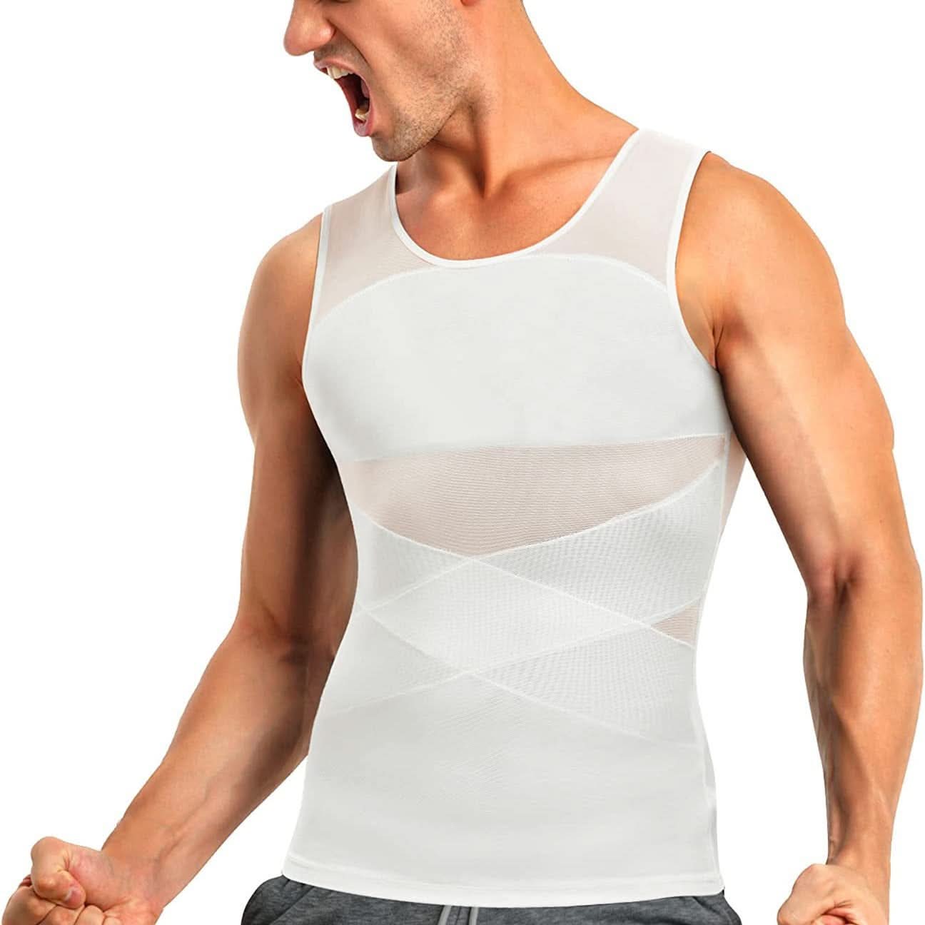 Men's Mesh Body Shaping Compression Vest