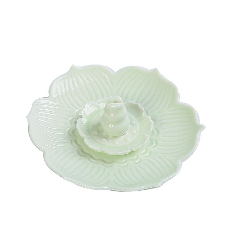 Ceramic Lotus Incense Burner