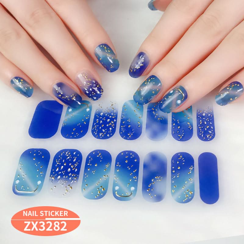 3D Star Diamond Nail Stickers Set