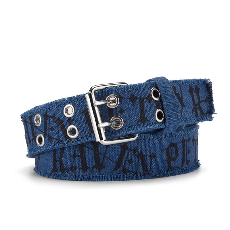 Men’s Canvas Belt with Pin Buckle