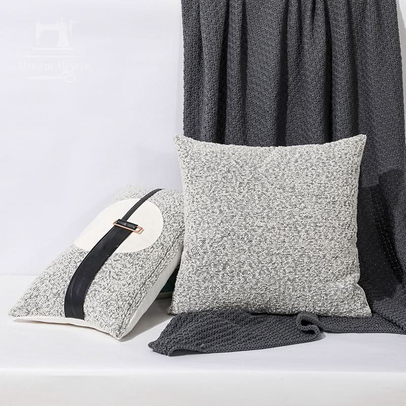 Modern Light Luxury Splicing Pillowcase