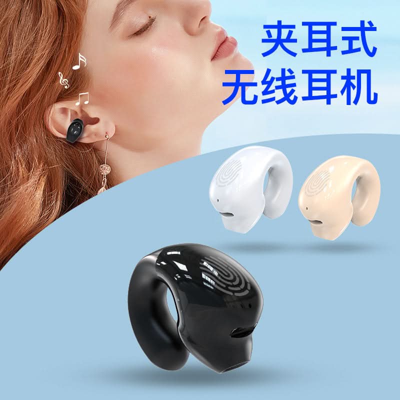 Mini Bluetooth 5.3 Clip-On Sports Earbuds