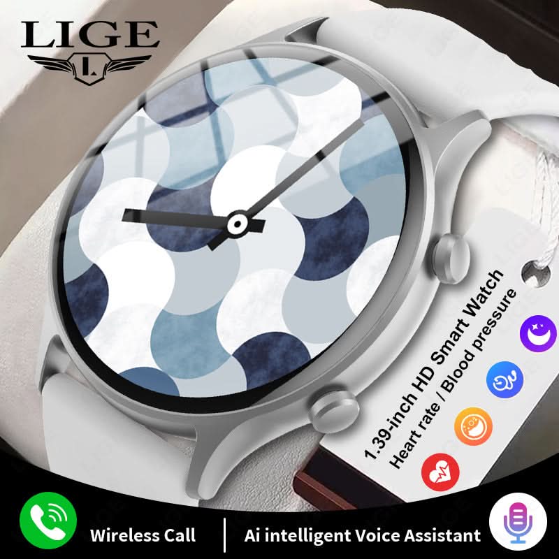 Smartwatch for Men – Outdoor Sports Fitness Tracker, Heart Rate & Blood Oxygen Monitor