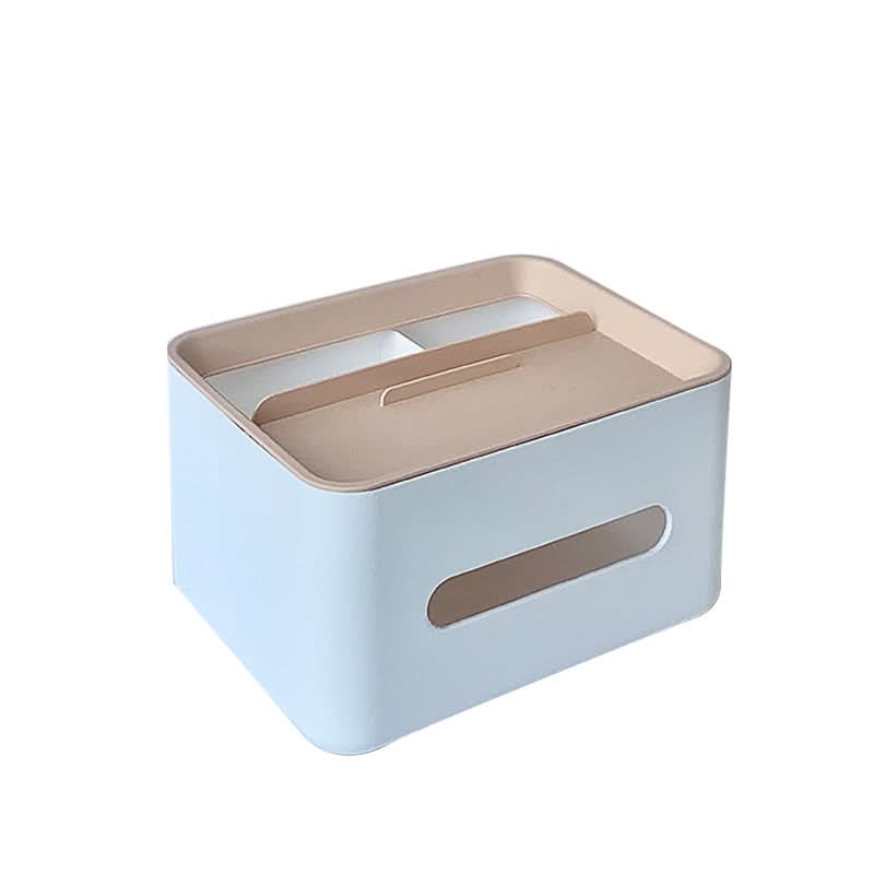 Modern Tissue Box with Remote Control Storage – Multi-Purpose