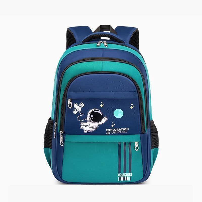 Boys' Elementary School Backpack – Large-Capacity Schoolbag for Grades 1-6