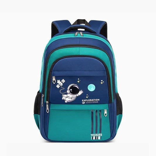 Boys' Elementary School Backpack – Large-Capacity Schoolbag for Grades 1-6