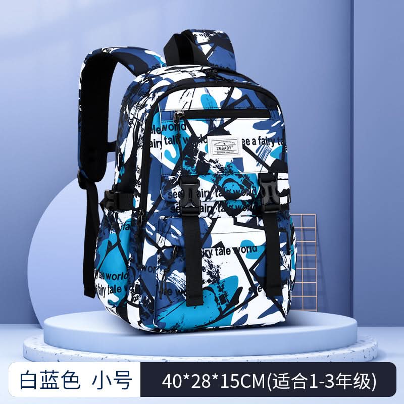 Waterproof Camouflage School Backpack for Boys - Lightweight School Bag
