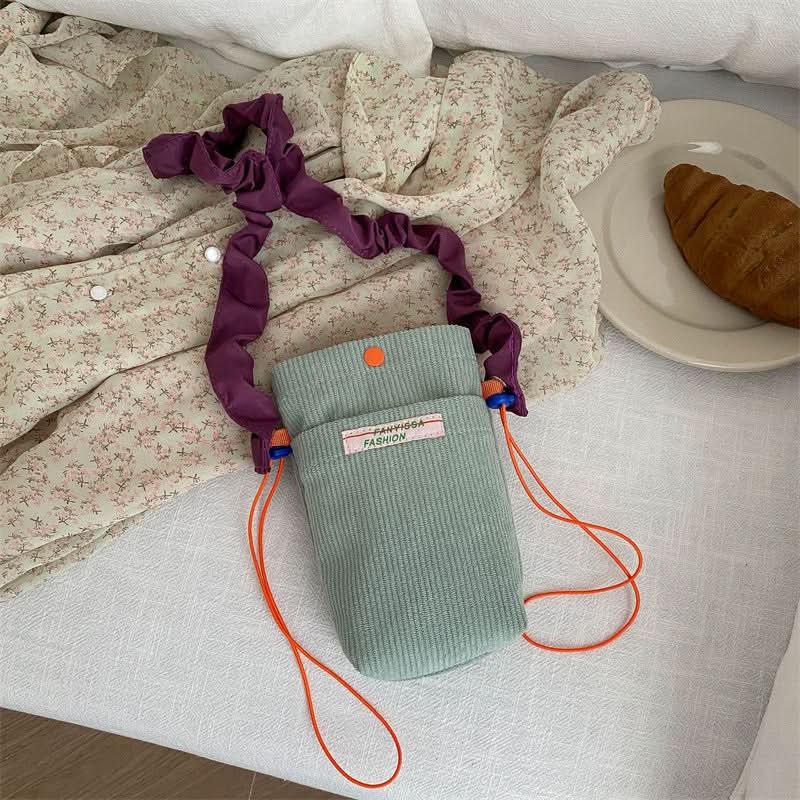 Trendy Mini Pleated Shoulder Bag – Korean Fashion Crossbody