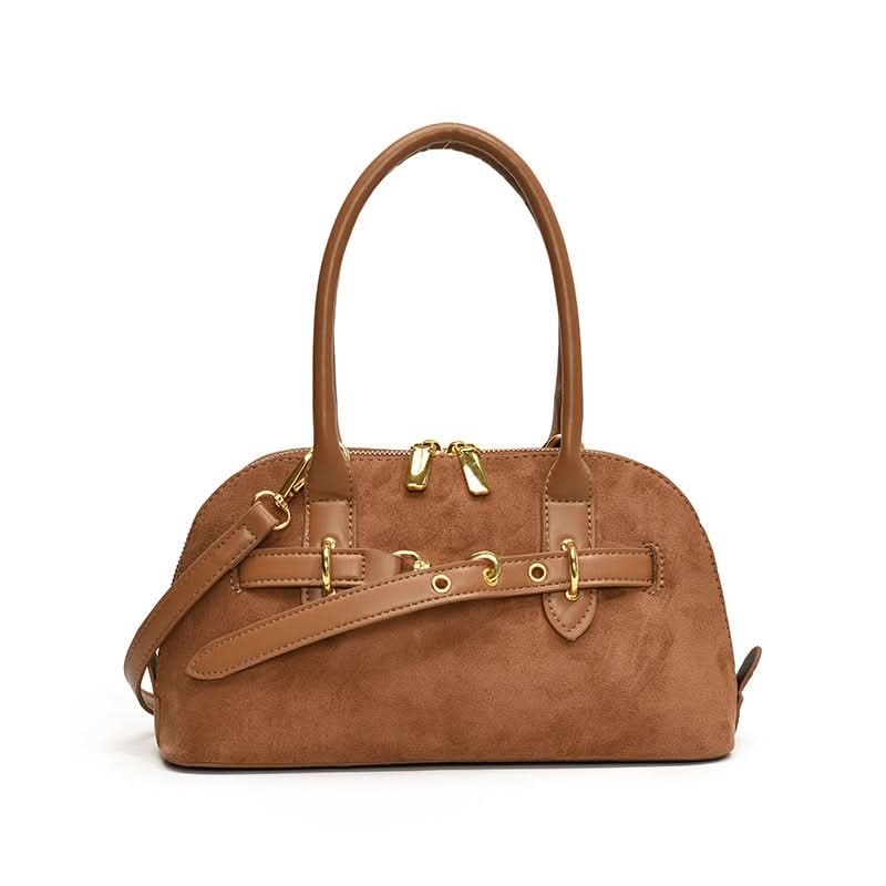 Women's Retro PU Leather Shoulder Bag – Commuter Messenger Tote