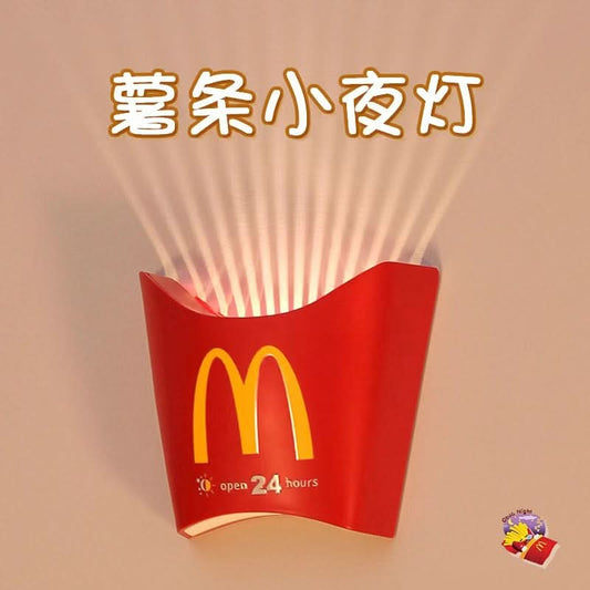 French Fries Night Light USB Charging Lamp