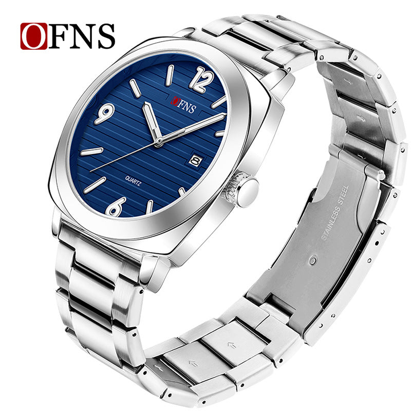 OFNS Quartz Business Watch for Men – Waterproof Luminous Calendar Watch