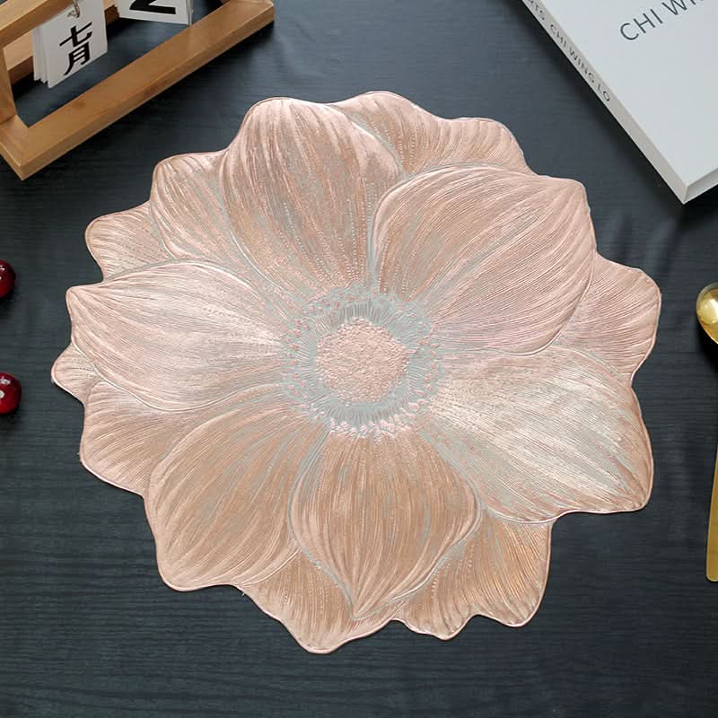 Lotus PVC Placemat - Heat-Proof