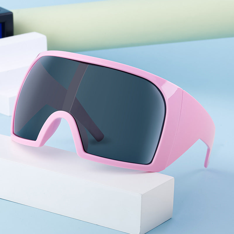 [Alcyoneus] Futuristic Oversized Sunglasses