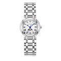 Women’s Elegant Star & Moon Quartz Watch – Stainless Steel