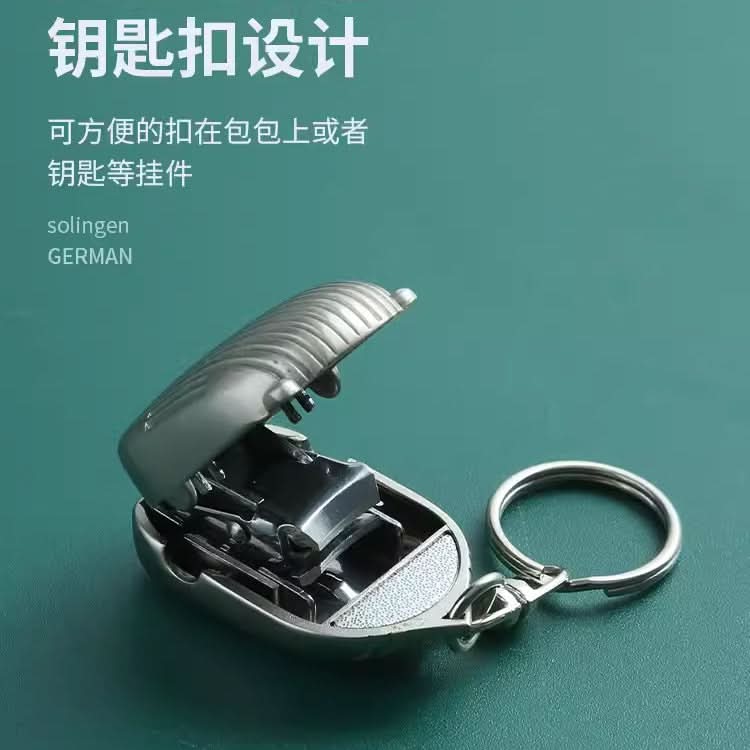 Mini Folding Nail Clipper Set – Stainless Steel Portable Manicure Tool