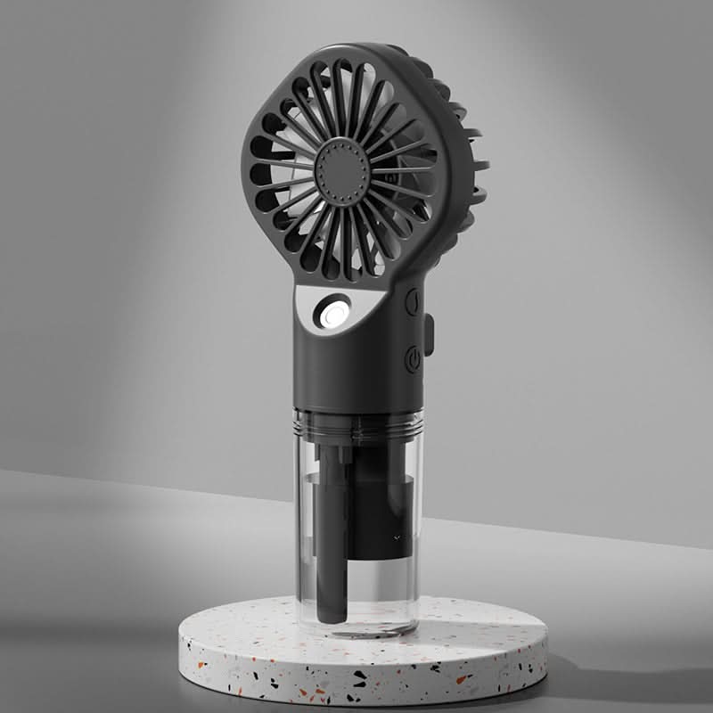 Mini USB Mist Fan – Portable Rechargeable Spray Cooling Fan