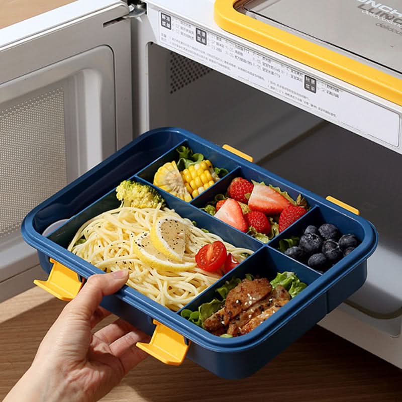 Microwave-Safe Lunch Box – Airtight Container for Students & Meal Prep