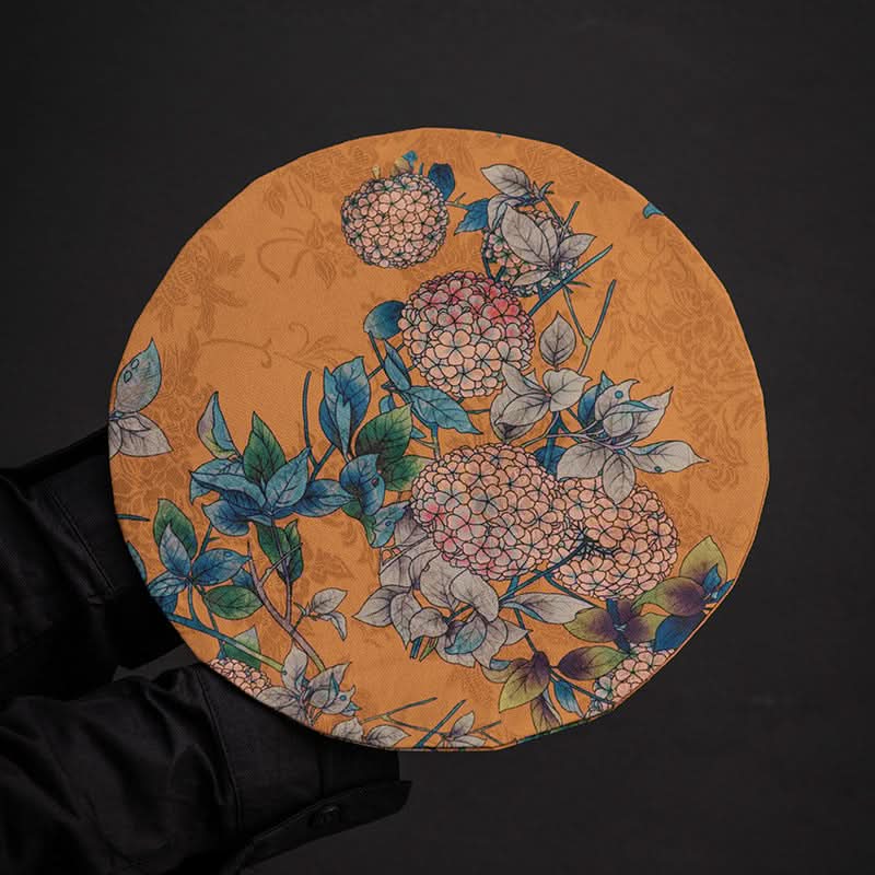 Double-Sided Fragrant Cloud Yarn Tablecloth - Tea Ceremony Accessory
