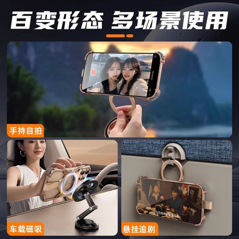 Magnetic Metal Case – 360° Protective Cover