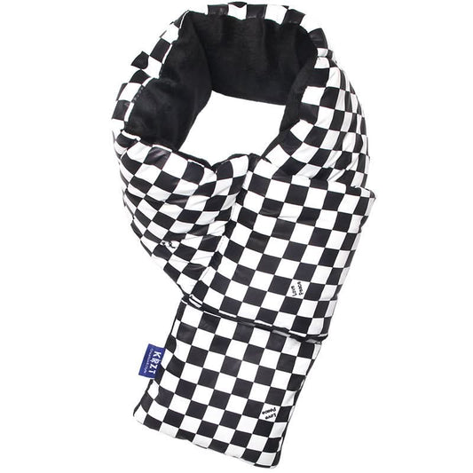 Retro Japanese-Style Cross Scarf