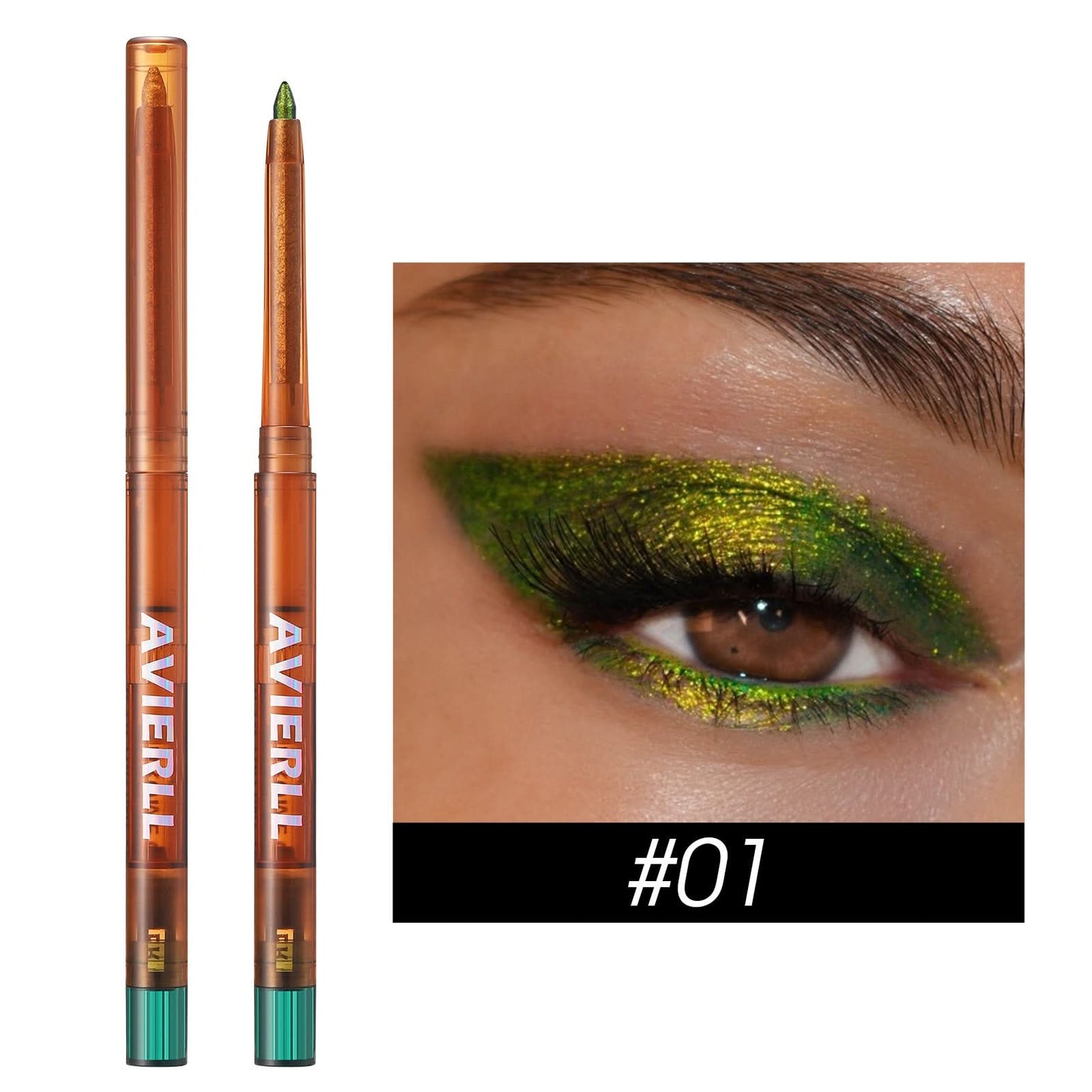 AVIERLL Chameleon Gel Eyeliner – Metallic, Color-Changing, Long-Lasting & Waterproof